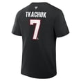 thumbnail image 2 of Men's Fanatics Brady Tkachuk Black Ottawa Senators Authentic Stack Name & Number T-Shirt, 2 of 2