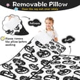 thumbnail image 3 of Halloween Black Pumpkin Silhouettes Toddler Nap Mats for Kids Preschool,50"x20" Sleeping Mat Bag or Kids,Toddler Sleeping Bag,Toddler Nap Mat or Daycare, 3 of 6