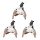 thumbnail image 2 of Simulación de modelo de animal salvaje, juego de conejito, juguete de simulación de plástico, regalo de fiesta, modelo tridimensional, proyecto escolar, 2 of 5
