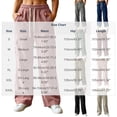 thumbnail image 3 of ZHYou No Boundarie Women's Corduroy Drawstring Wide Leg Pants Textured Loose Fit Casual Cargo Trousers with Multi Pockets,Pink,Size XL, 3 of 8