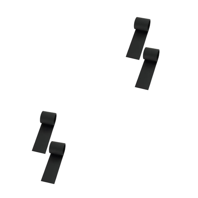 Scienceny Parche de reparación de kayak de 2 piezas, colchón de aire inflable para bote, parches de PVC, suministros para barcos, accesorios de fijación Negro 2piezas Scienceny CBP159774