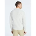 thumbnail image 3 of Free Assembly Men's Cozy Yarn Polo Sweater with Long Sleeves, Sizes S-3XL, 3 of 6