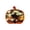 Style #C - 5.91 Inch, variant on JuDWoC 5.91 Inch Halloween Wooden Lighted Pumpkin for Tabletop, Light Up Pumpkin Ghost Lamp Lantern Shadow Box Halloween Table Decorations Ornament
