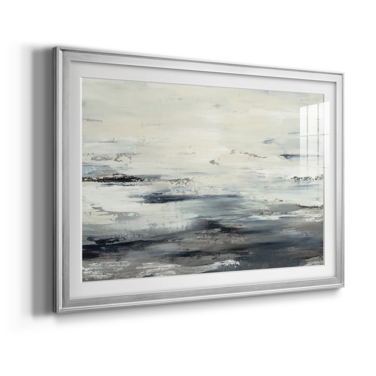 On The Stormy Seas Premium Framed Print - Ready to Hang