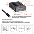 thumbnail image 4 of Kastar 3-Pack Battery with LZD3 USB Triple Charger Compatible with Kyocera BP-780S, BP-780CS, CONTAX SL300R, SL300RT, Finecam SL300R, SL400R Cameras, 4 of 6