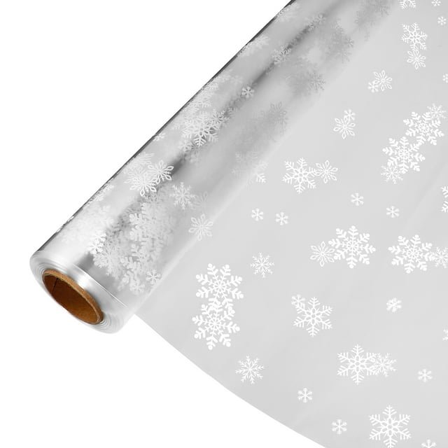 Miangastore Enveloppe Décorative en Cellophane Transparente Protection contre la Saleté et l'Humidité Lot de 1 118x34 Po