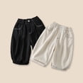 thumbnail image 5 of CONROSES Kids Boys Casual Pants Wide Leg Baggy Pant for Child Solid Elastic Waist Cozy Jogger Trousers with Pockets, 5 of 5