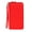 Red, variant on Scully Western Soft Plonge Leather RFID Gusseted Wristlet 4005-11