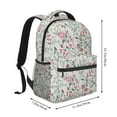 thumbnail image 2 of Disketp Fairy Floral Mochila Estampada para Hombre y Mujer – Mochila Ligera Clásica con Múltiples Bolsillos para Universidad, Trabajo y Viajes-One Size, 2 of 5