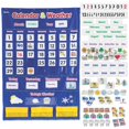 thumbnail image 1 of Learning Resources Calendar and Weather Pocket Chart - 136 pieces, Classroom Supplies and Organization, 1 of 6