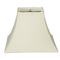 Royal Designs Square Bell Basic Lamp Shade - White - 7 x 14 x 11.5