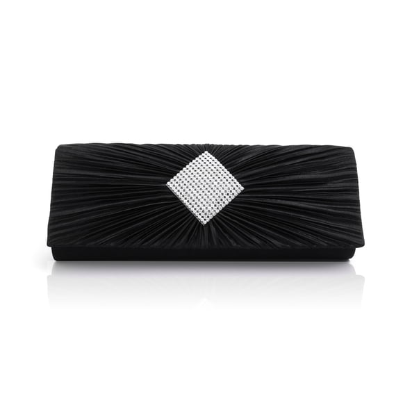 10.8inch Black envelope evening bag clutches purses handbag,Dazzling shoulder bag,cross body bag for wedding prom party