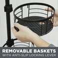 Better Homes & Gardens RustResistant Tension Pole Shower Caddy, 3 Shelves, Oil Rubbed Bronze