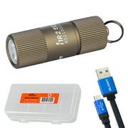 Olight I1R 2 EOS TAN 150 Lumen Rechargeable Keychian Flashlight