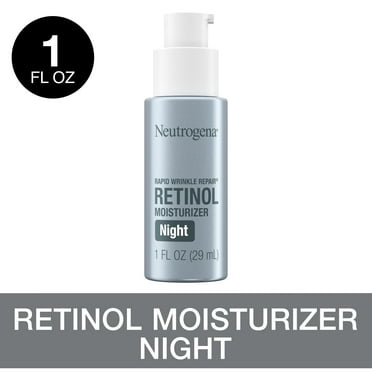 Neutrogena Rapid Wrinkle Repair, Moisturizer, Night Cream, 1 fl oz