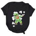 thumbnail image 1 of Camiseta de mujer Camisetas divertidas y lindas de manga corta Día de San Patricio Camiseta de regalo Tops Blusa Regalo para parejas Fridja gope2609, 1 of 6