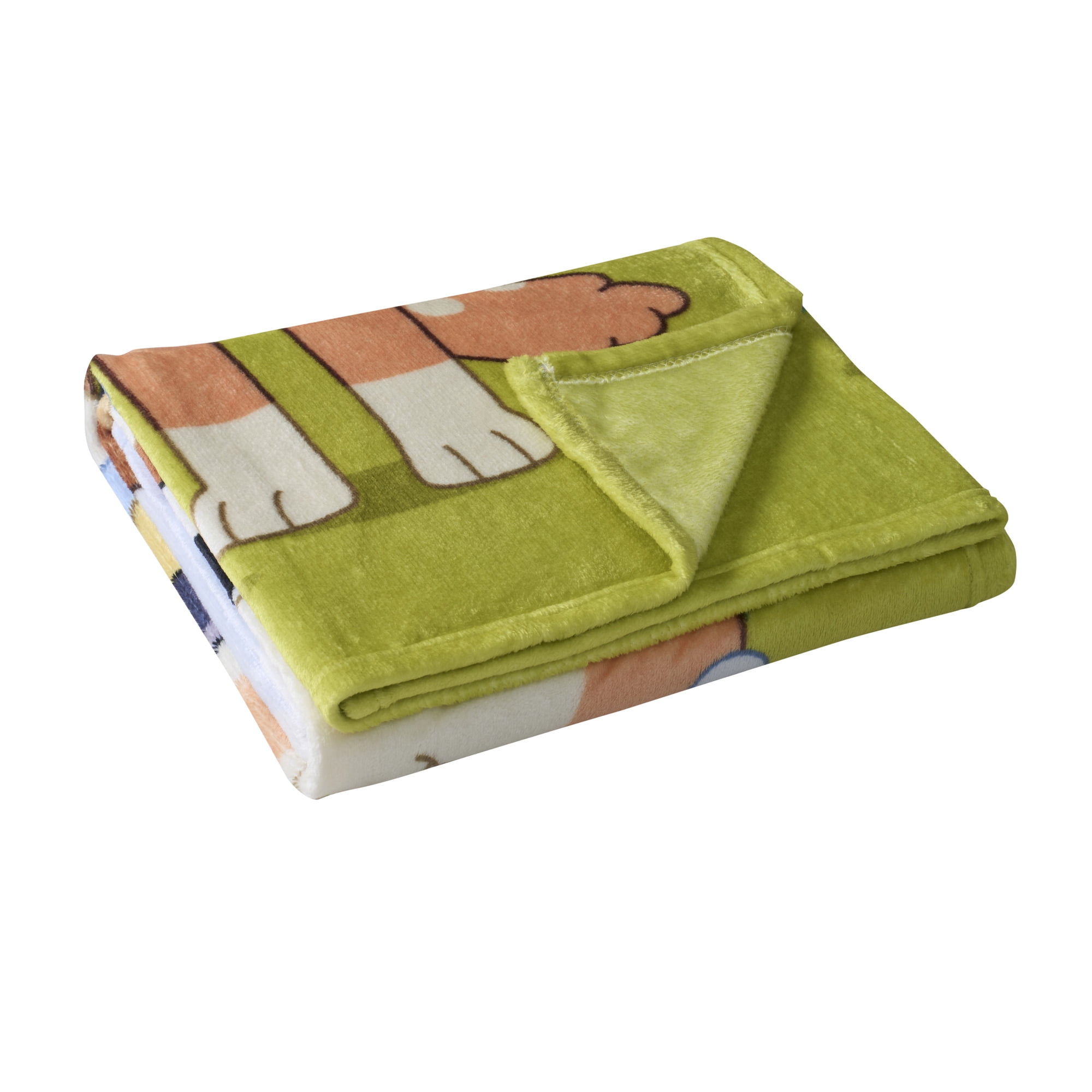Bluey Kids Silk Touch Throw Blanket Set, 46x60 inches