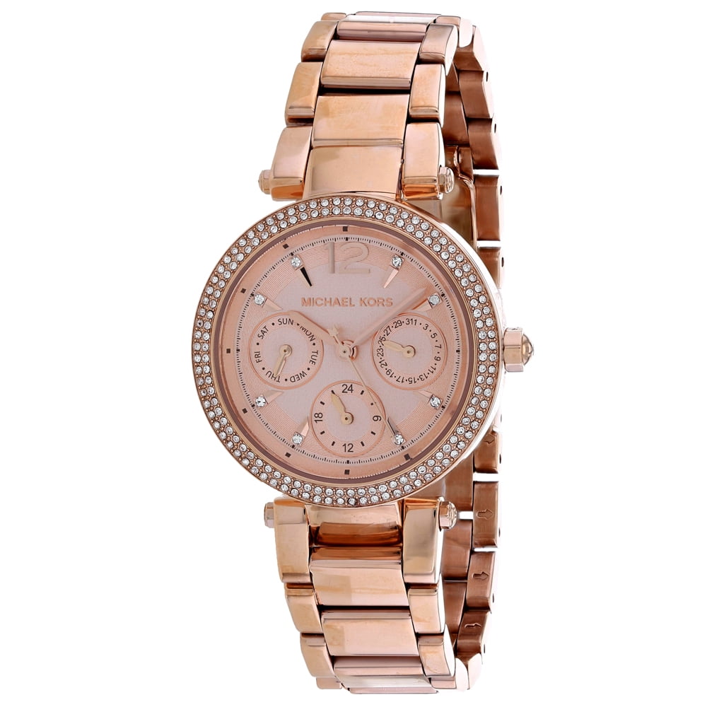 Parker Rose Gold Dial Watch 