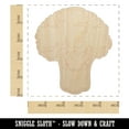 thumbnail image 2 of Cute Kawaii Broccoli Vegetable Wood Shape Unfinished Piece Cutout Craft DIY Projects - 4.70 Inch Size - 1/8 Inch Thick, 2 of 7