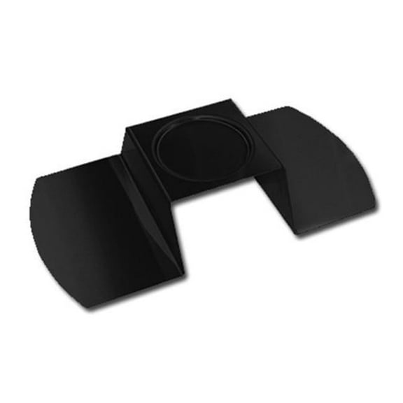 Rosseto Serving Solutions SM172 Round Burner Stand- Black Powder Coated Steel Finish