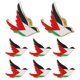 thumbnail image 1 of ColoMX 8 broches de Palestina: broche ligero de aleación de zinc para ropa y bolsos, ideal para fiestas, bolsos, ropa y uso diario., 1 of 8