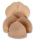 thumbnail image 1 of Almohadillas para Sostén SERMICLE 4 Pares Beige Talla A/B, 1 of 5