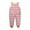 Pink, variant on SILVERCELL Baby Boys Girls Winter Down Snow Pants Overalls Snowsuit, 6M-4T Toddler Warm Lightweight Down Jumpsuit Zipper Snow Bib Pants