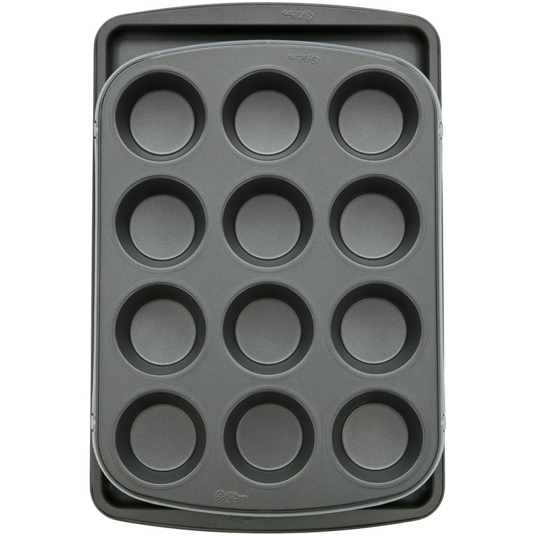 11 x 7-inch MUFFIN CUPCAKE PAN 18/0-gauge Commercial Stainless