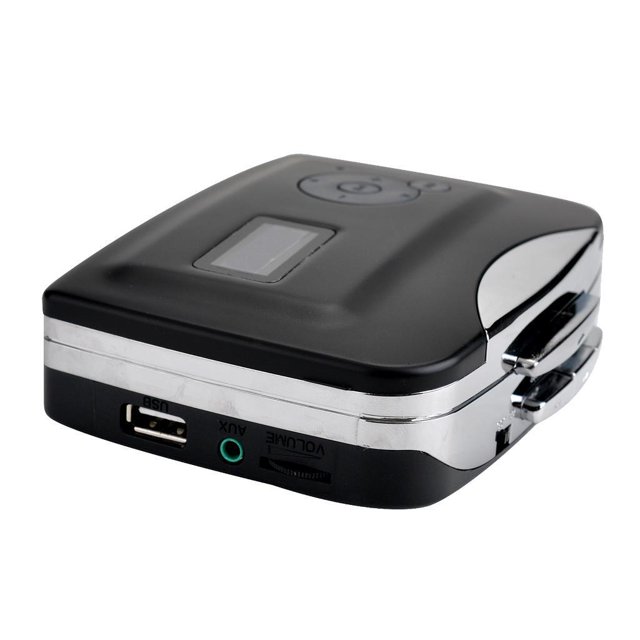 Matsuzay Tape to PC USB Cassette-to-MP3 Player Cable, With Converter USB Earphones Electrónica