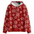 thumbnail image 4 of WILLBEST Sudaderas Deportivas Mujer Sudadera con Capucha Estampada Informal para Mujer Chica​​, 4 of 5