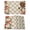 Gray, variant on Yellow Plaid Placemats Set of 8, Japanese Red Floral Flowers Buffalo Checked Placemats for Dining Table, Place Mats for Kitchen Tabletop, Waterproof Wipeable Dining Table Mats Set
