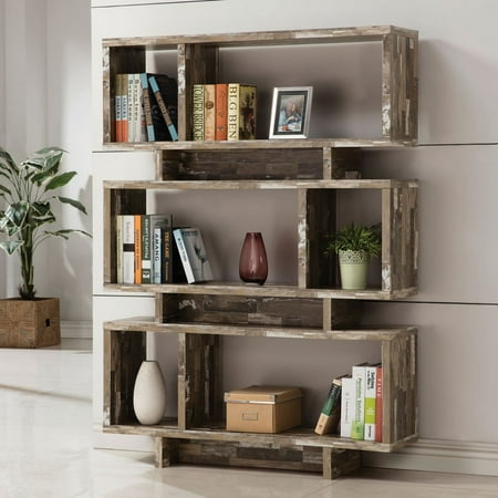 cabin salvaged coaster bookcases pemberly napolitano