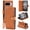 Brown, variant on CaseArtistry New Phone Case for Google Pixel 10 / 10 Pro Crossbody Premium Leather Flip Kickstand Zipper Card Slot Wallet Cover With Strap+Lanyard,Purple