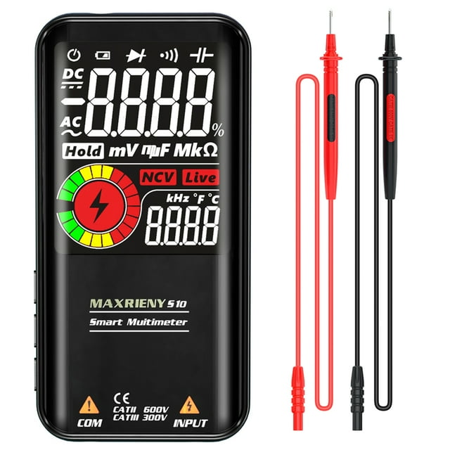 MAXRIENY S10/S11 (Optionnel) Écran LCD 3,3 Pouces Multifonction Multimètre