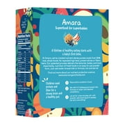Amara Organic Baby Food Oats N Berries, No Added Sugar, Stage 2, 5 Individual Servings
