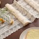 thumbnail image 2 of Exquisite Cutwork Lace Table Runner for Buffet and Reception Decor 30x360CM, 2 of 8