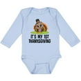thumbnail image 3 of Inktastic First Thanksgiving Pilgrim Turkey Boys or Girls Long Sleeve Baby Bodysuit, 3 of 5