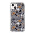 thumbnail image 1 of Grey Halloween Case Compatible with iPhone 14,Aesthetic Art Design TPU Bumper Cover Case, 1 of 5