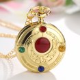 thumbnail image 4 of Card Captor Sakura Sailor Moon Animation Comics Peripheral Toys Pocket Watch Necklace Pendant Keychain Collection, 4 of 5