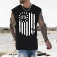 thumbnail image 2 of Sngxgn Mens Tank Top, Lightweight Tanks for Men, Sleeveless Tank Shirt(Black,L), 2 of 5