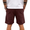 thumbnail image 5 of Mens Corduroy Shorts Casual Elastic Waist Drawstring 2026 Summer Beach Lounge Short Coffee L, 5 of 6