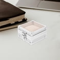thumbnail image 6 of Watch Box Transparent Lid Fashion Packaging Water Proof Watch Display Box Man Miss, 6 of 6