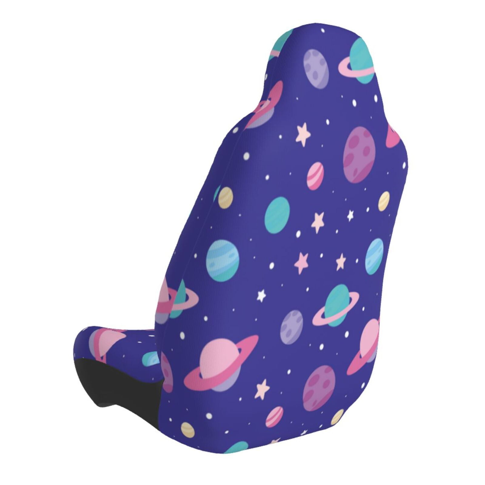 Naloa Space Car Seat Covers Universal Front Seat Coves for Car Accessories ,Padded Car Covers for Automotive, SUV, Truck, and Van