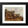 thumbnail image 2 of Thomas Heeremans 18x14 Black Modern Framed Museum Art Print Titled - Dorfstrase (1660s), 2 of 5