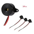 thumbnail image 2 of OUNONA 3PCS Crime Prevention Buzzer Black Electric Components Low Power Consumption Alarm for Industrial Monitoring, 2 of 2