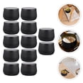 thumbnail image 3 of KAKOWELY Tea Storage Can 12pcs Tea Storage Can Round Candle Candy Storage Box Craft Beads Jewelry Canister2.95"X3.15"X2.17", 3 of 5
