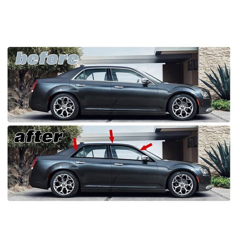 Gomu Front Rear Emblems Blackout Precut Vinyl Wrap Overlay Kit...