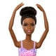 thumbnail image 2 of Muñeca moderna Barbie bailarina morena con tutú morado, 2 of 6