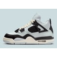 thumbnail image 4 of N I-K-E A i r-Jor-dan 4 Retro (GS) Shoes Pure Platinum Black FZ8585-070 Multi Size NEW, 4 of 6