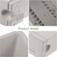 thumbnail image 3 of 4 conjuntos de ventana rectangular Caja de flores de planta Plantilla de planta con bandeja, 3 of 5
